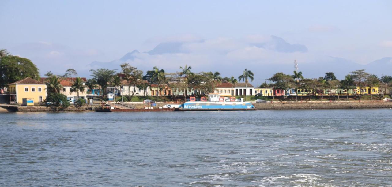 Nosso Chale Na Ilha Hotell Cananéia Exteriör bild