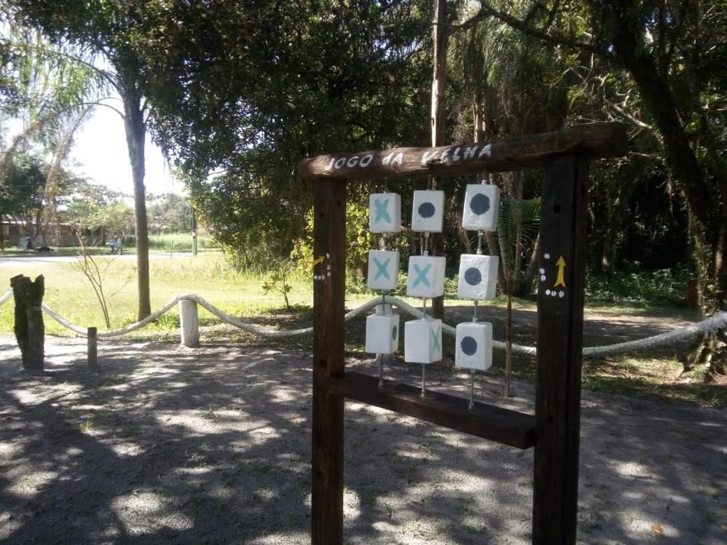 Nosso Chale Na Ilha Hotell Cananéia Exteriör bild